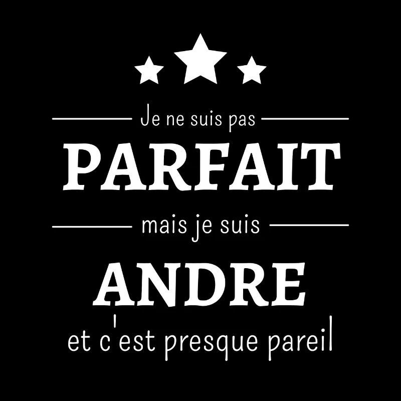 Je ne suis pas parfait mais je suis André