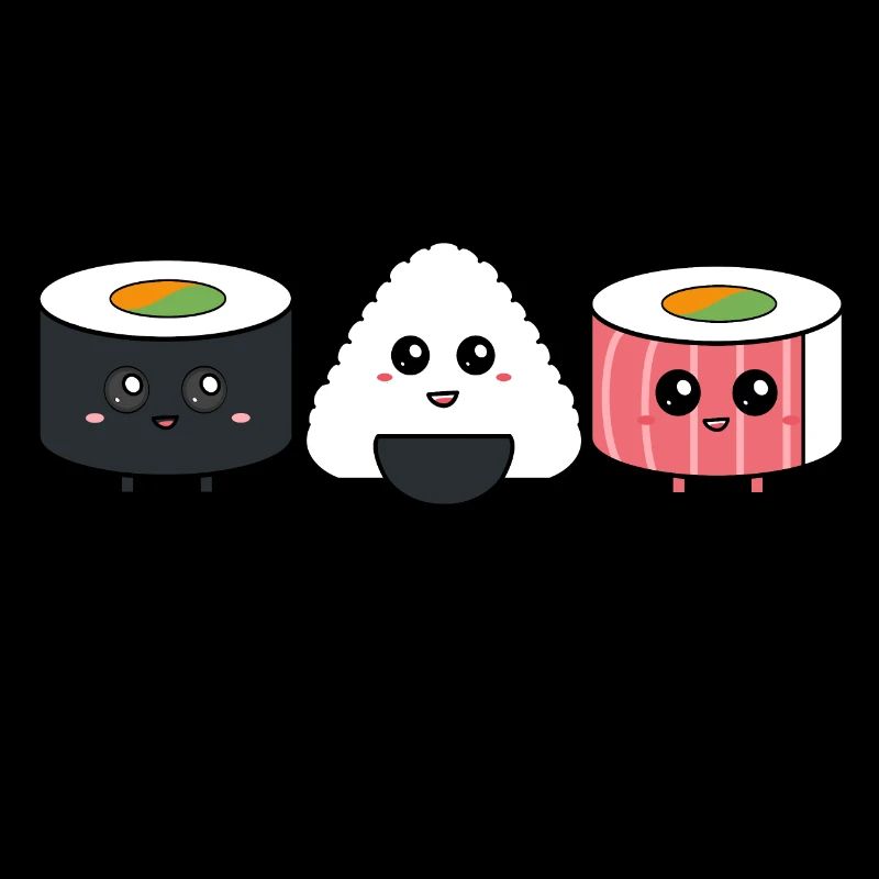 Trio de sushi
