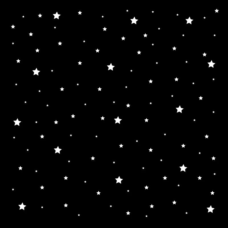 Minuscules étoiles sombres - étoiles blanches