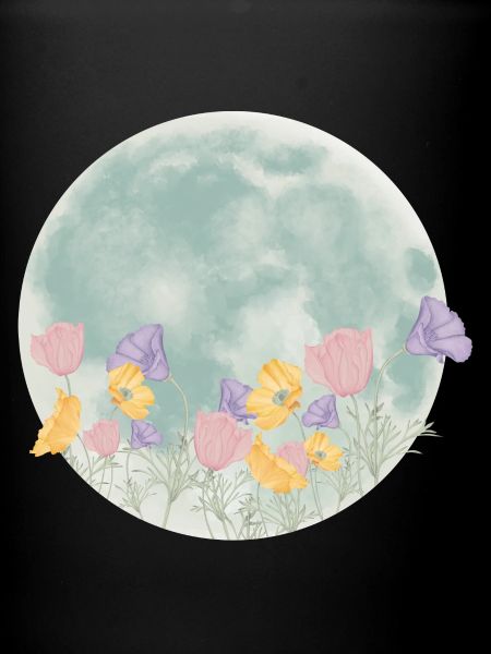 Flowery moon