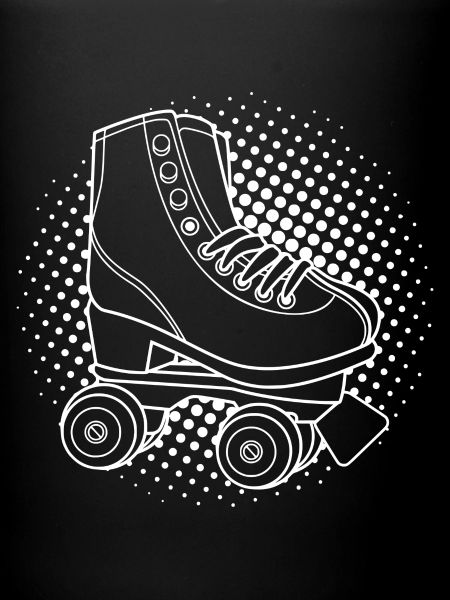 Roller quad Disco Party