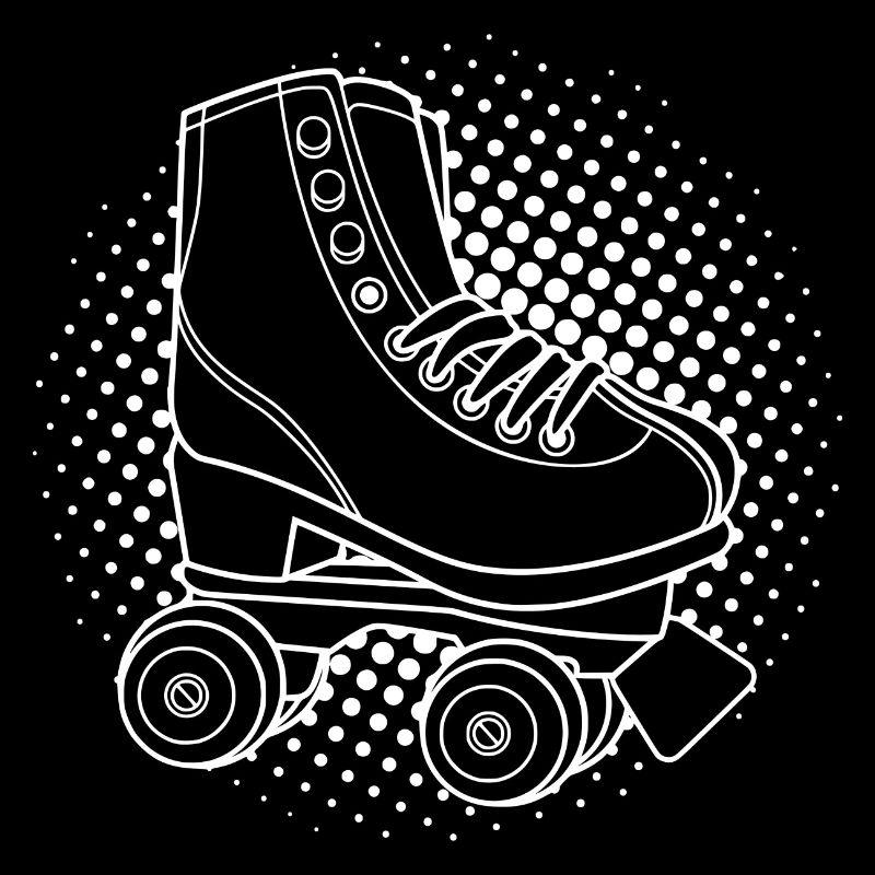 Roller quad Disco Party