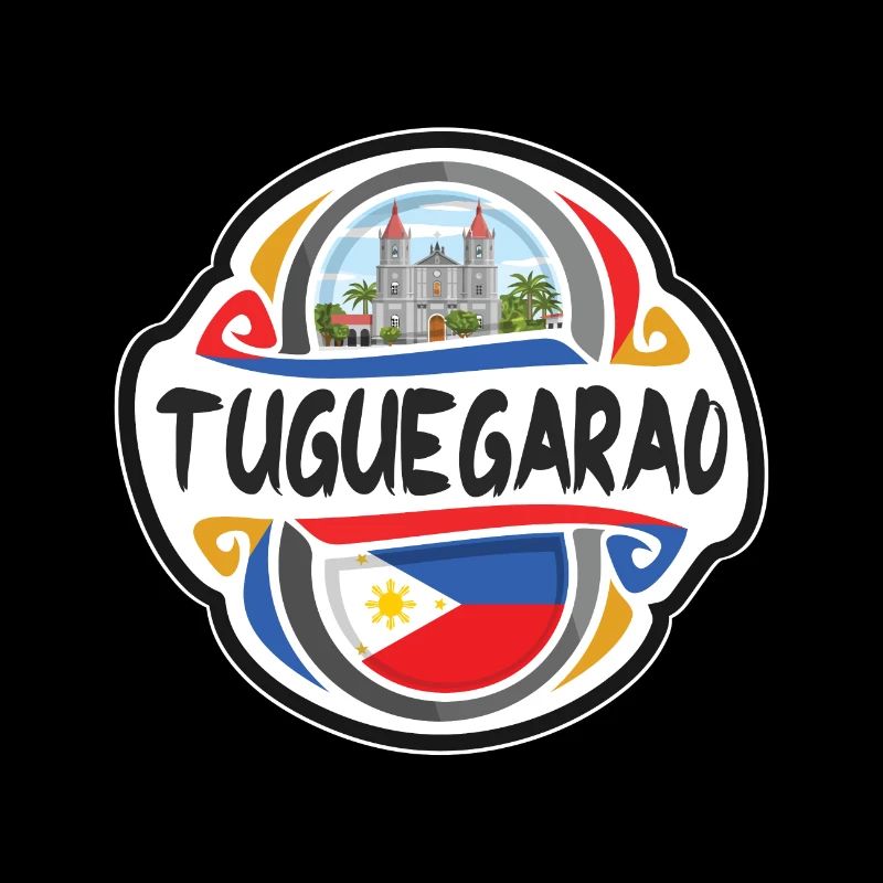 Tuguegarao Philippines Drapeau Voyage Souvenir Badge