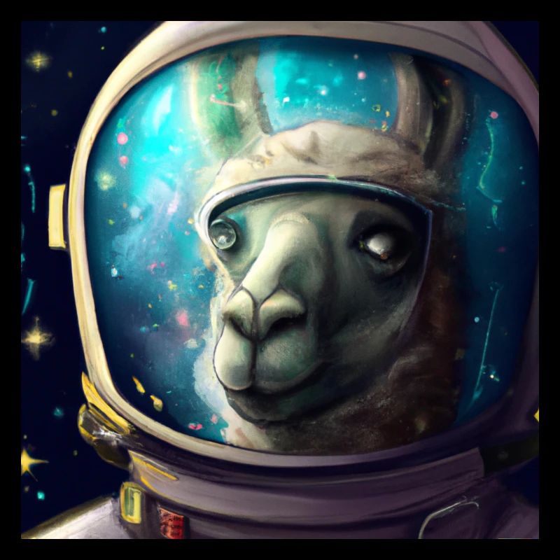 Lama Astronaute