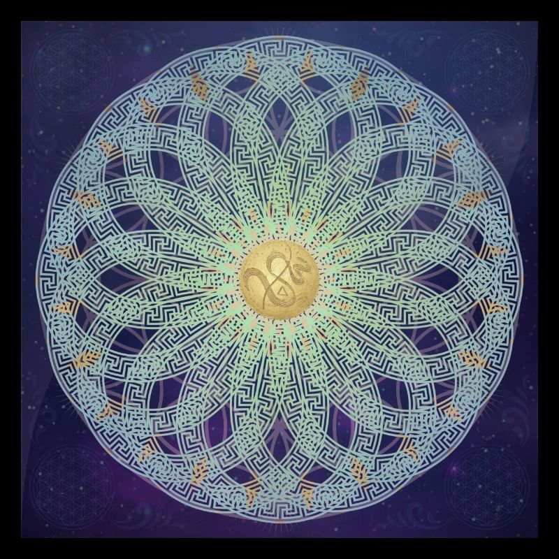 Mandala griechische Unendlichkeit, SSL - Universum