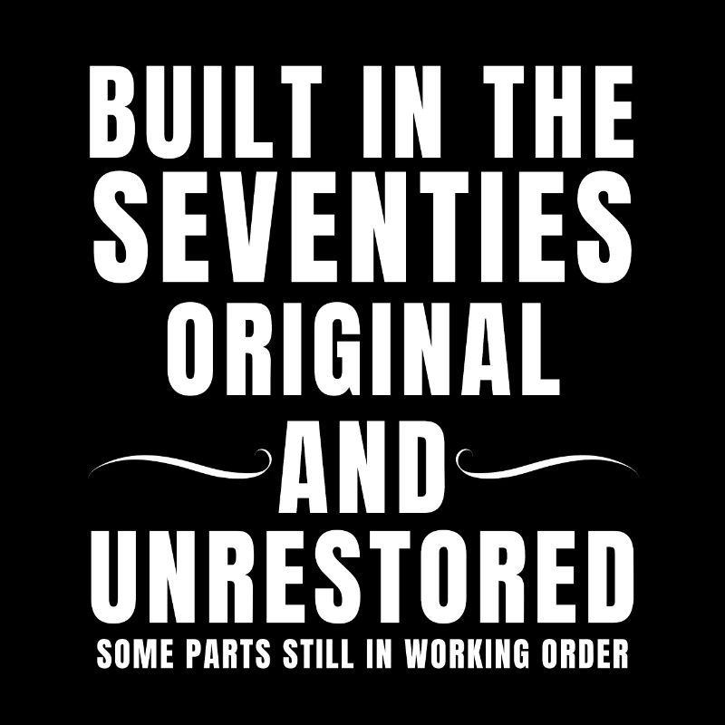 Construit dans les soixante-dix Original et non restauré