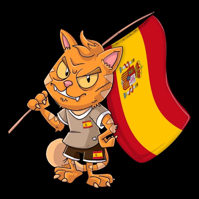 Chat fan espagnol