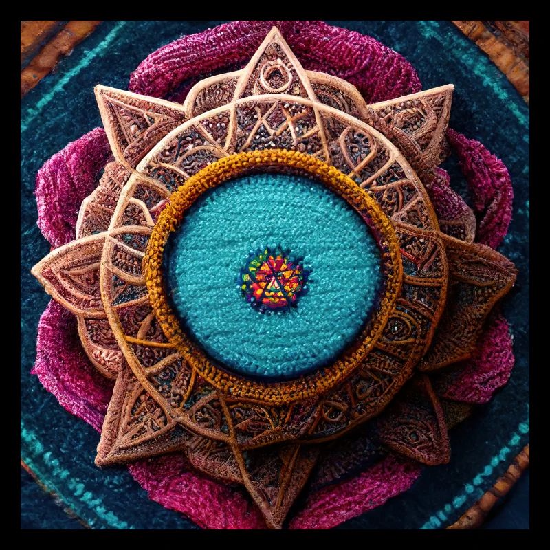 Boho Mandala Abstract