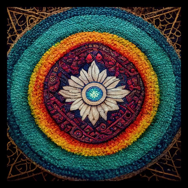 Boho Mandala Abstract