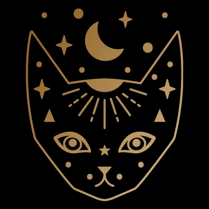 Herbstmode Trends 2023: Psychedelic Cat Design bei