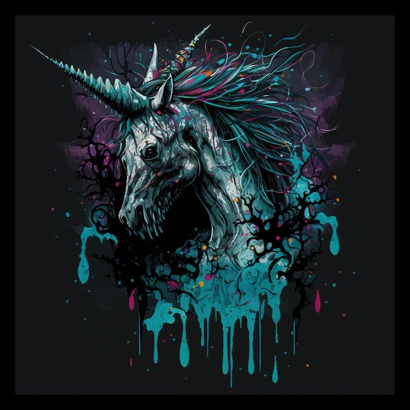 Licorne zombie