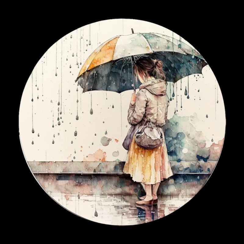 Regenschirm Mädchen