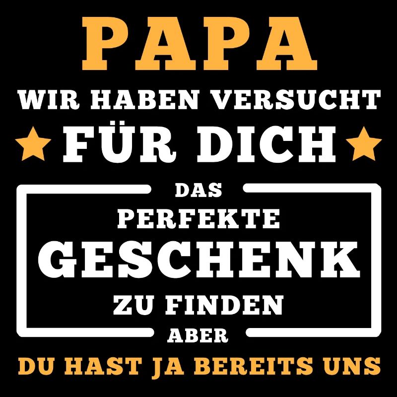Papa Papi Vatertag. Perfekte Geschenk Deine Kinder