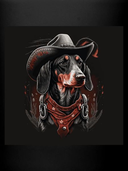 Dachshund cowboy