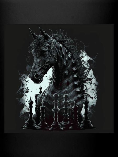 Cheval d’échecs chevalier