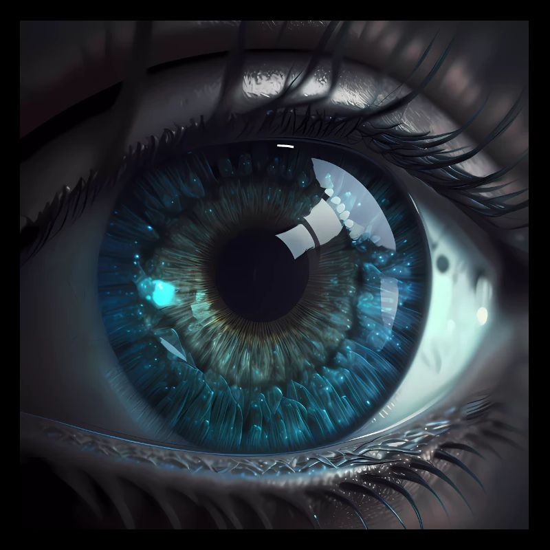 Gros plan de Blue Eyes