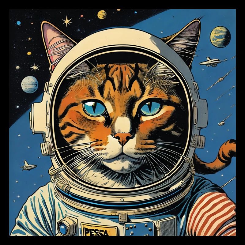 Spacecat Comicstyle