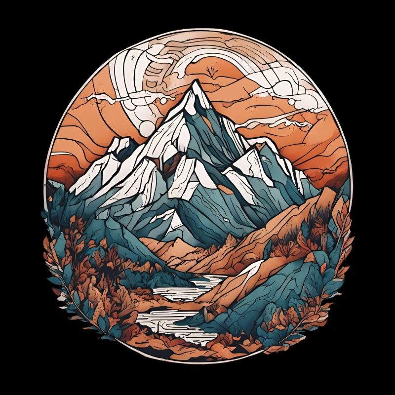 Berg Landschaft