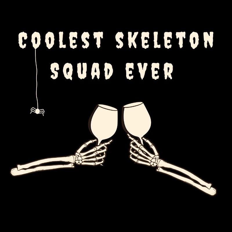 Coolest skeleton squad ever Halloween
