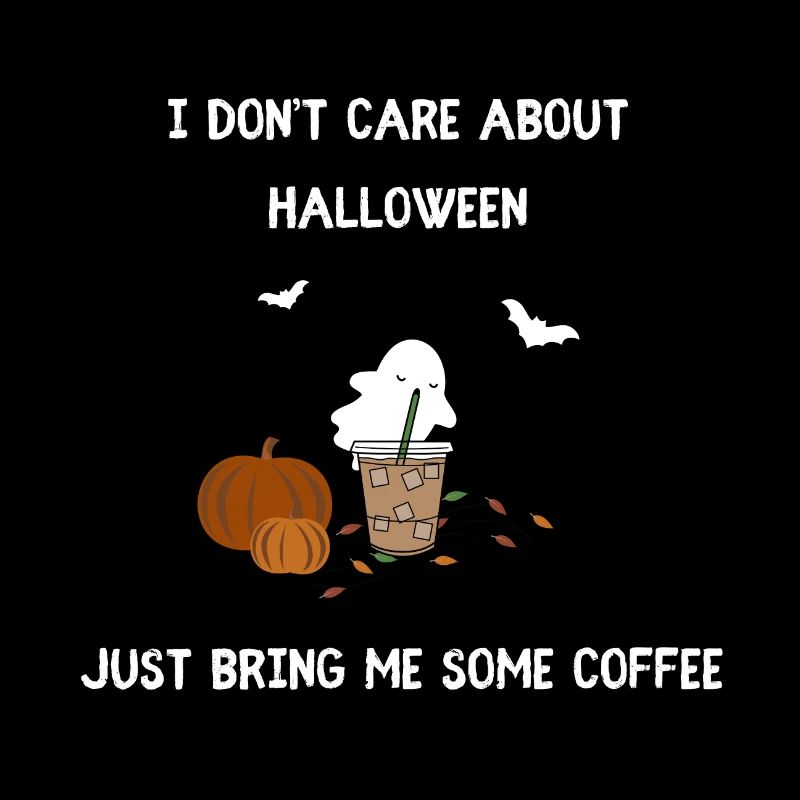Halloween - just bring me coffee Geist Kaffee