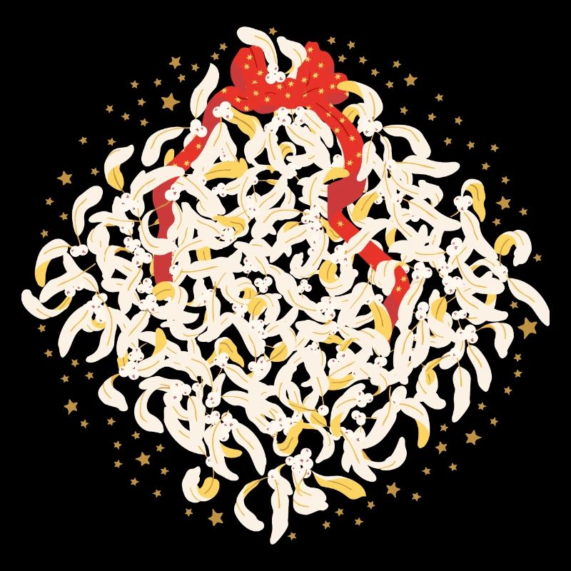 Étoiles du gui de Noël