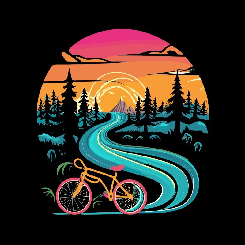 Vélo rétro Sunset