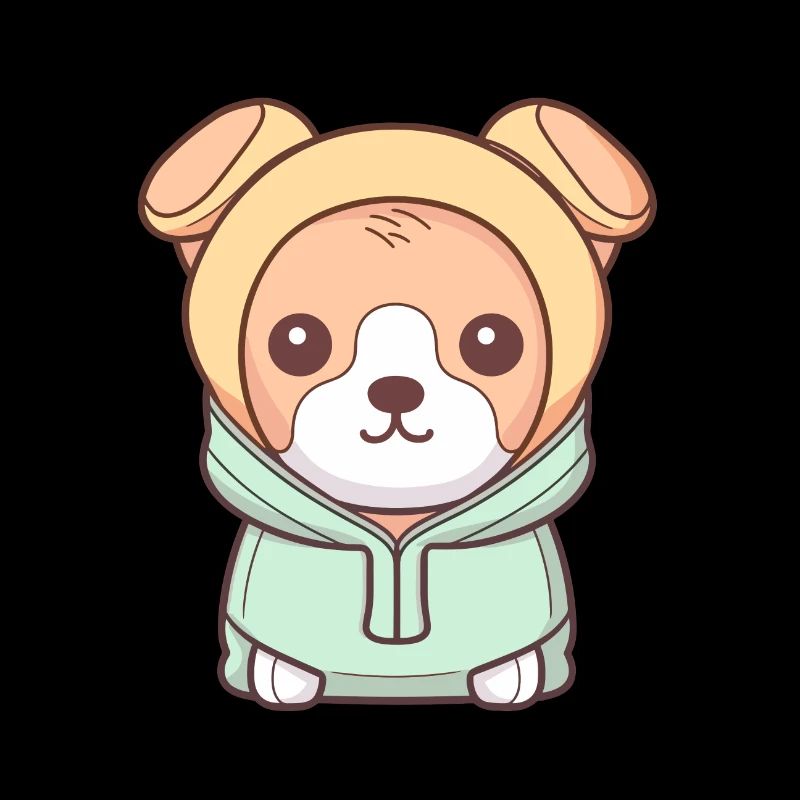 Chien - Style Kawaii