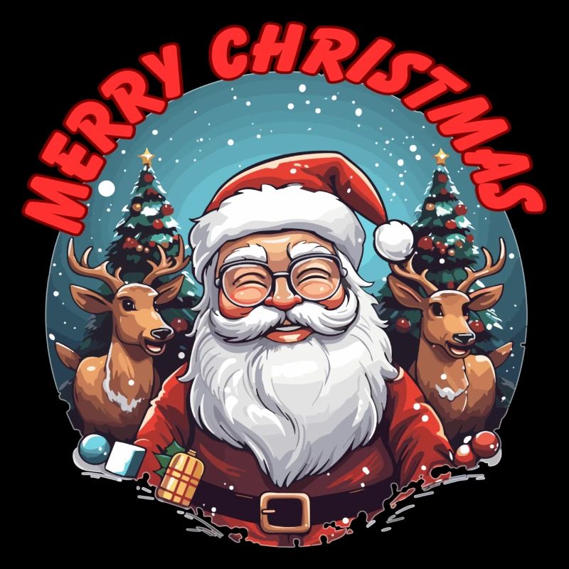 Frohe Weihnachten wünscht euch der Weihnachtsmann