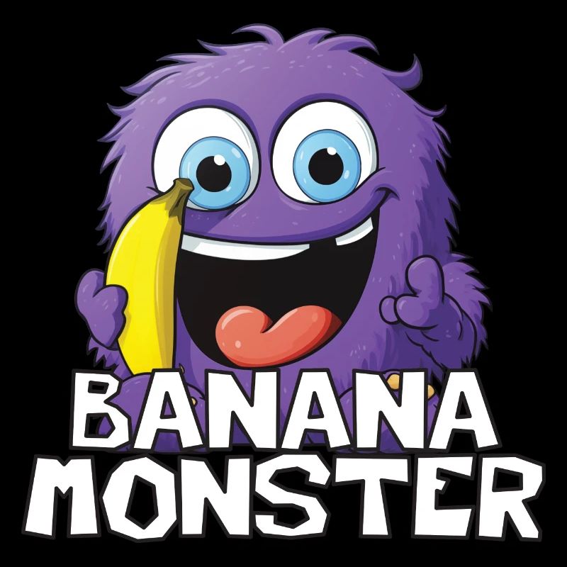 Monstre de banane sucrée