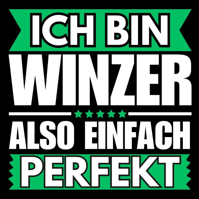 Einfach ein Perfekter Winzer