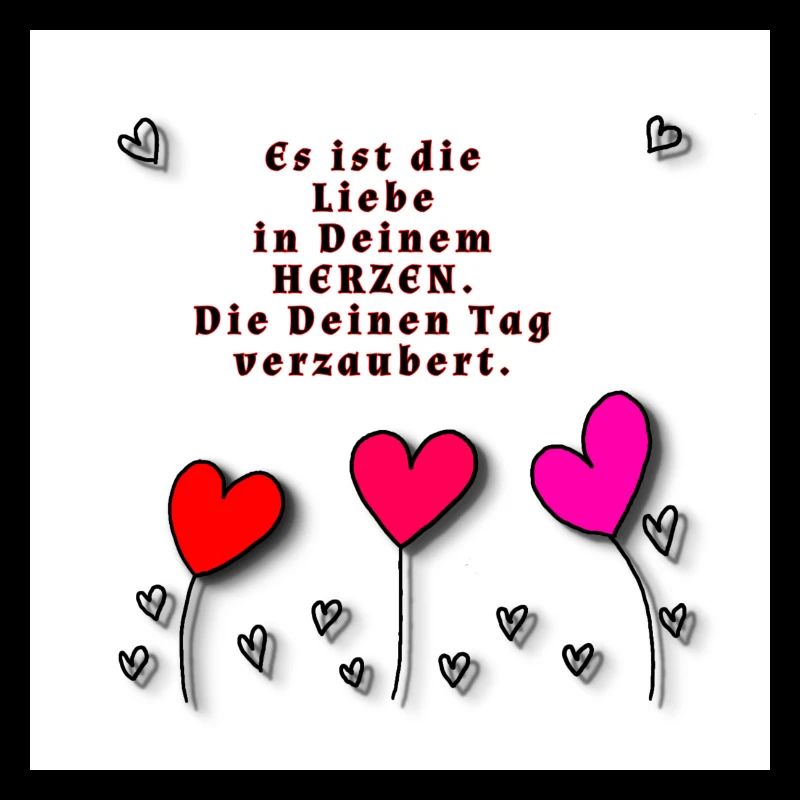 Liebe mit Herzen