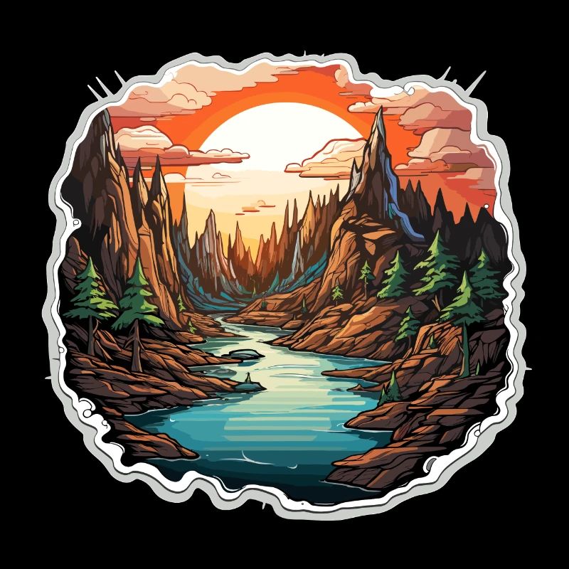 Paysage - Illustration