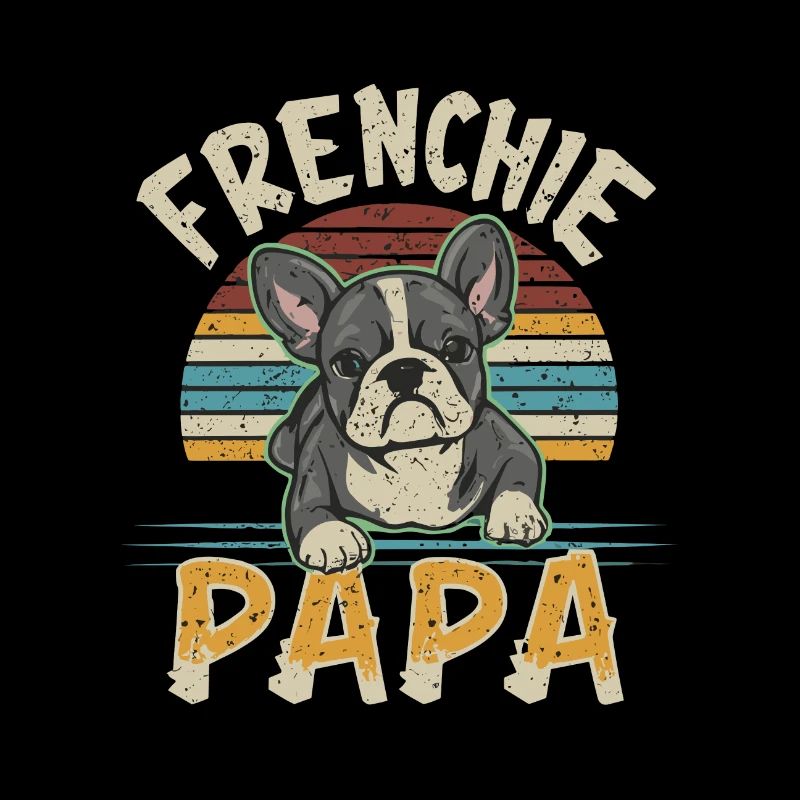 Frenchie Papa Design Classique