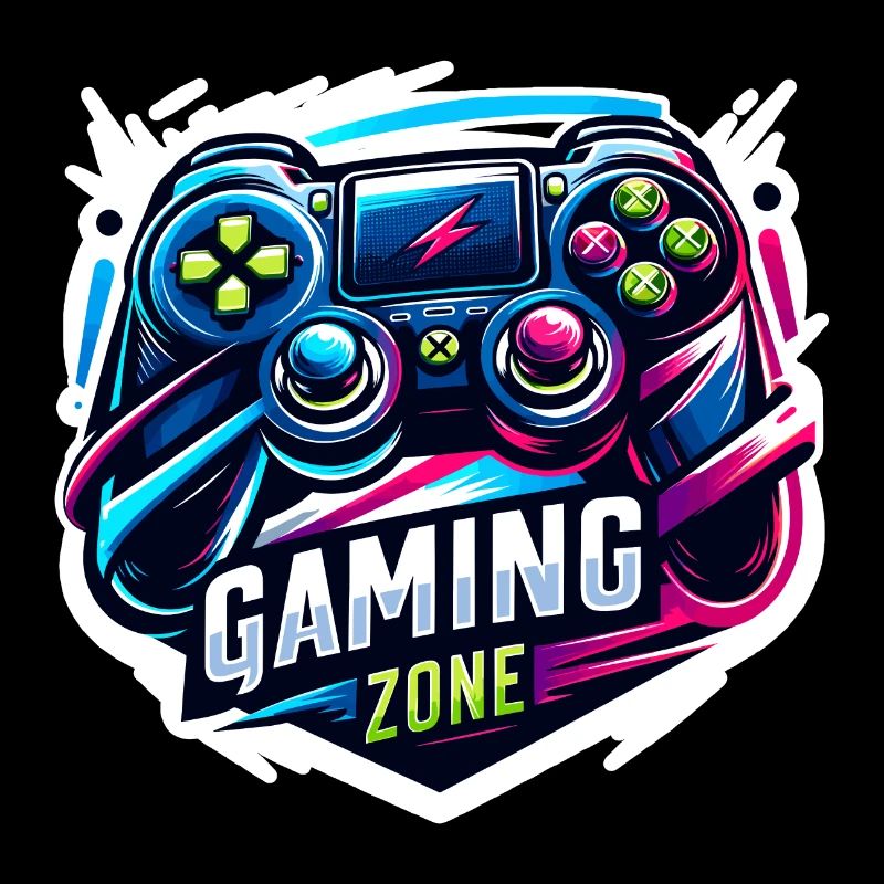 Gaming Zone - Controller Illustration
