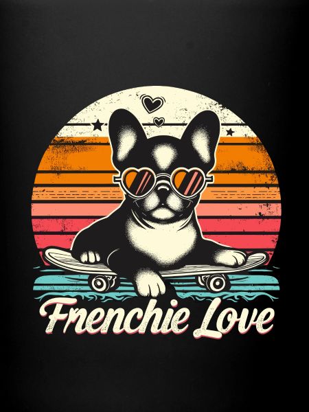 Frenchie Love Design rétro