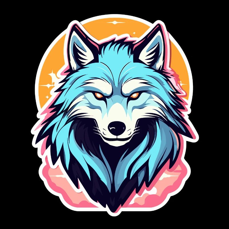 Werwolf Halloween Illustration