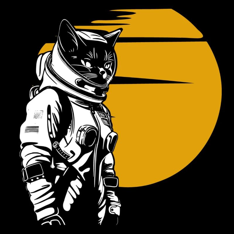 Astronaut Cat