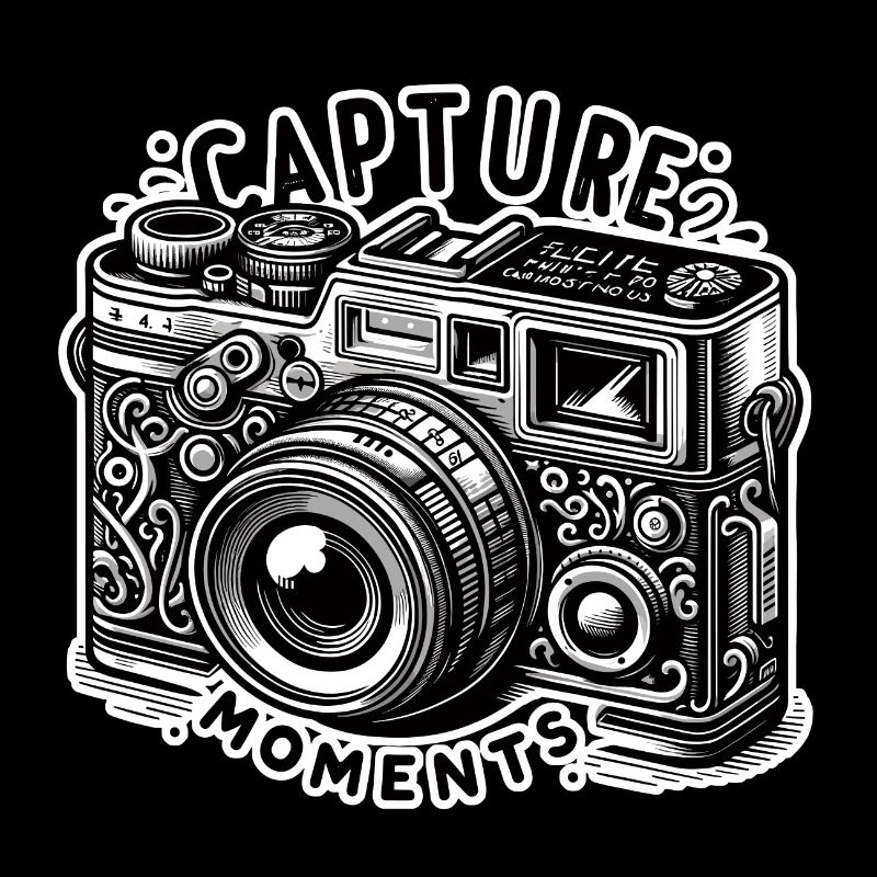Capture Moments - Camera Illustration