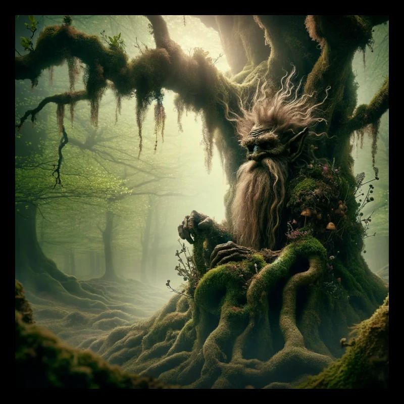 Troll in tree