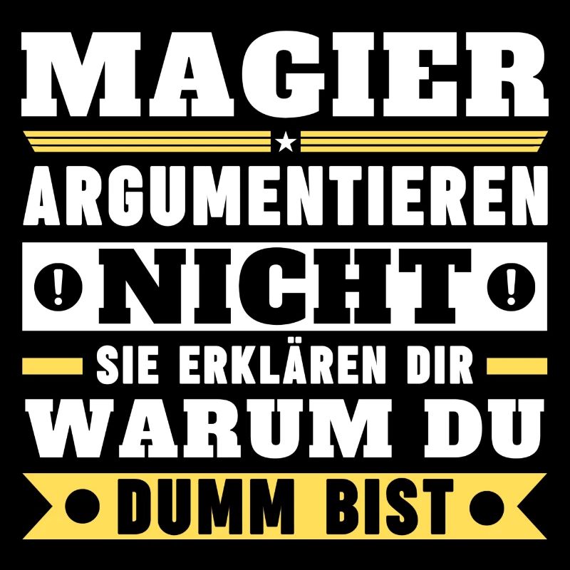 Magicians don't argue