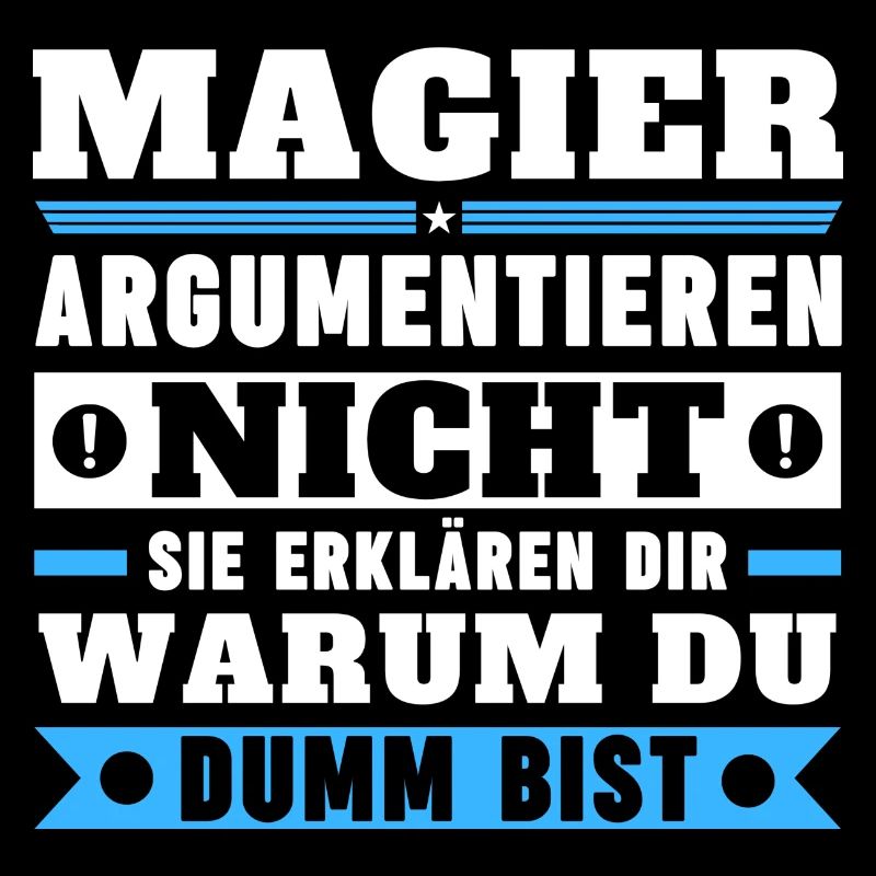 Magicians don't argue
