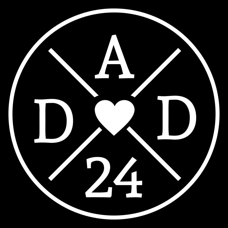 Dad 24 Vector Color Change Possible