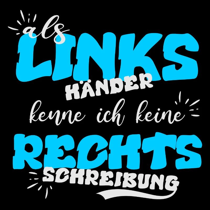 Left-handed, Spelling