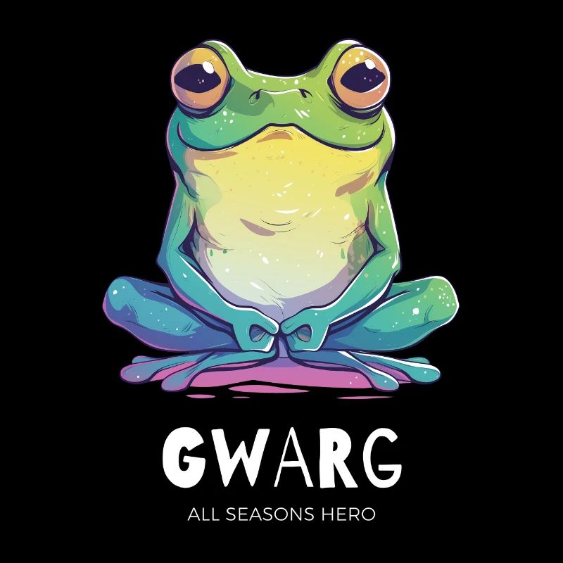 Funny outfit for know-it-alls, frog, toad