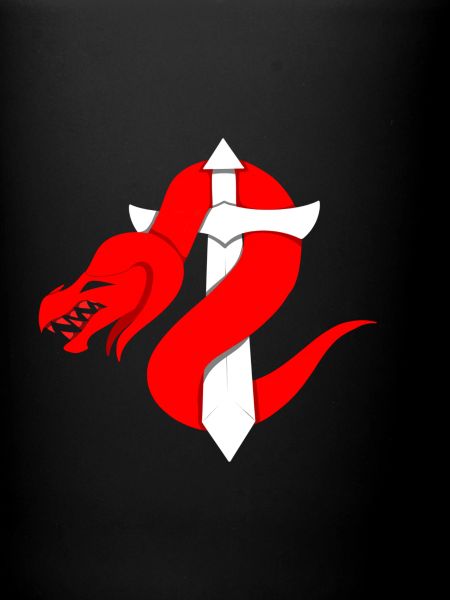 Épée de dragon rouge