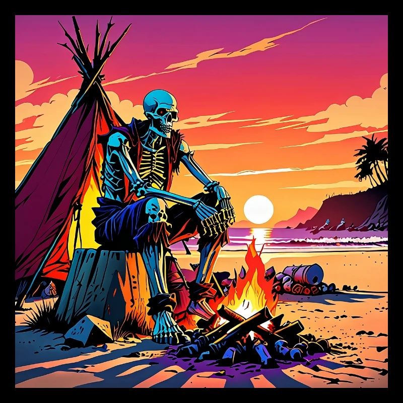 Camping am Strand