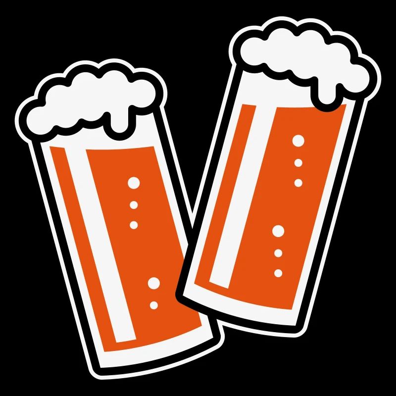 2 Altbiergläser Stoßen An (Bier / Altbier / 3C)