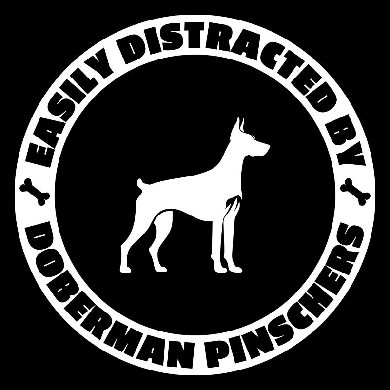 Facilement distrait par Doberman Pinschers