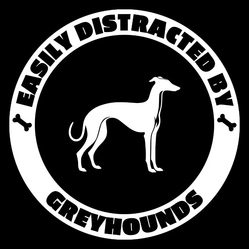 Easily distracted by Greyhounds