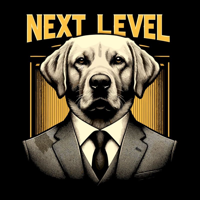 Dudley Labrador Suit Next Level Dog Gift